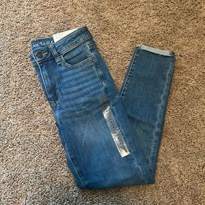 American Eagle Denim Jegging Crop